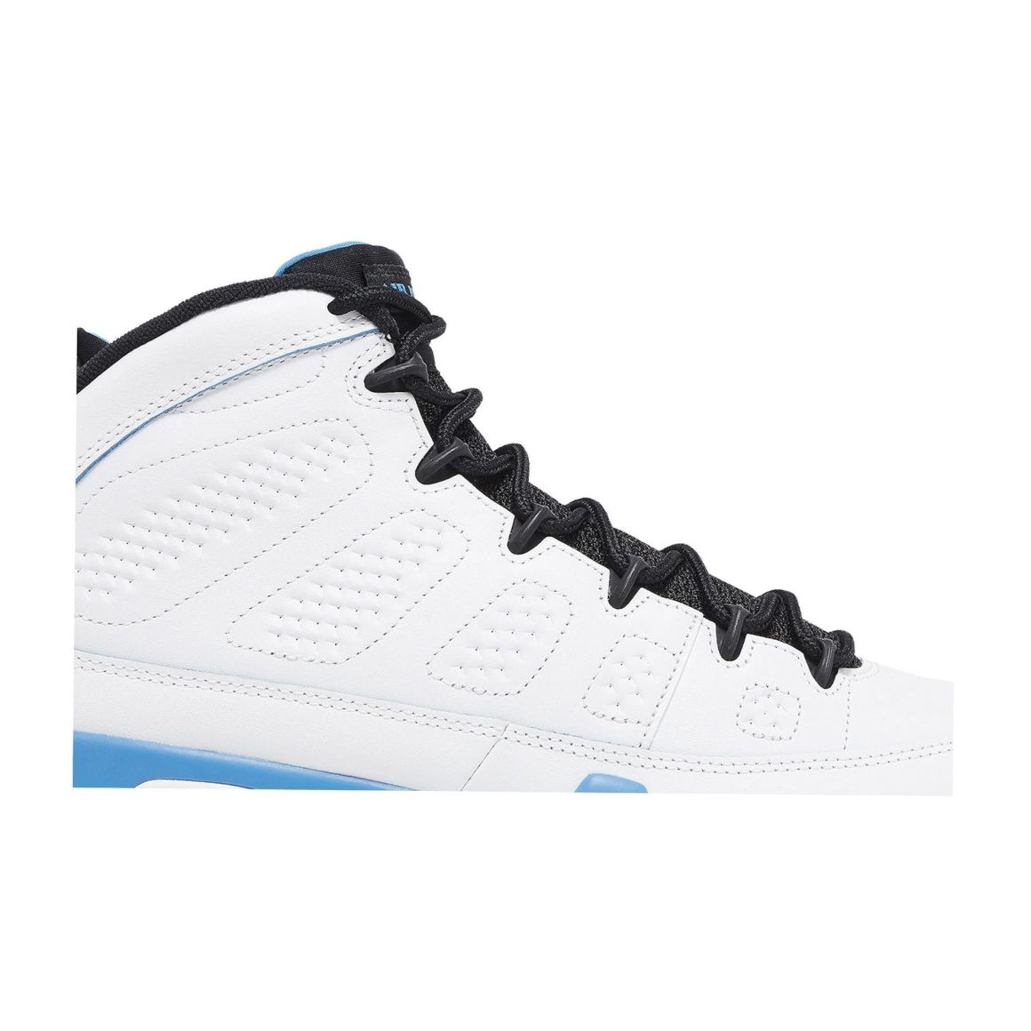 Air Jordan 9 Retro 'Powder Blue' – Men's Sneakers - White / Black / University Blue
