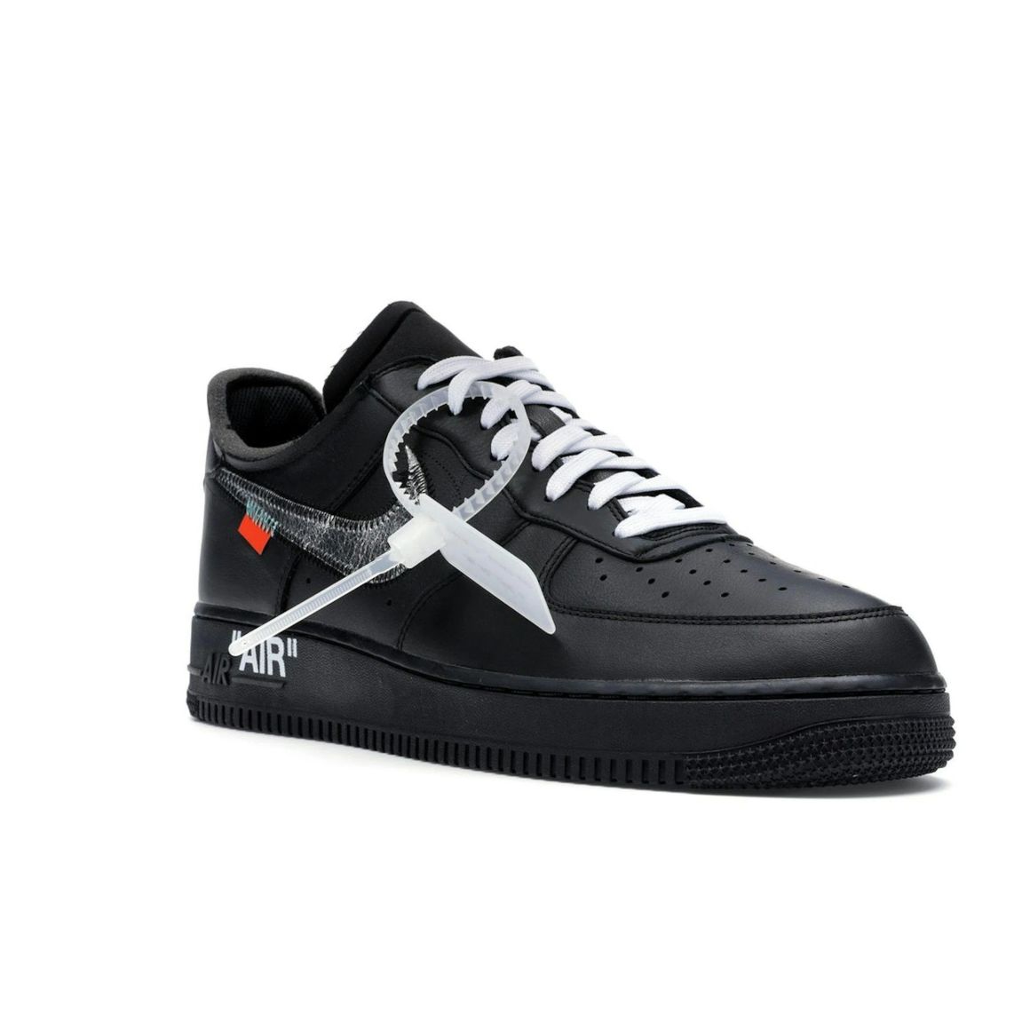 Air Force 1 Low 07 'Off White' Moma - Exclusive Low Top Sneakers - White / Black / University Red