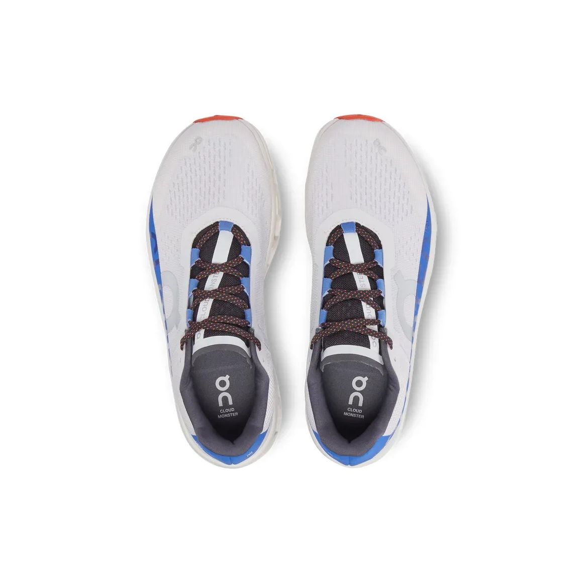 Cloudmonster Running Shoe - Max Cushion High-Energy Daily Training Model - Frost/Cobalt