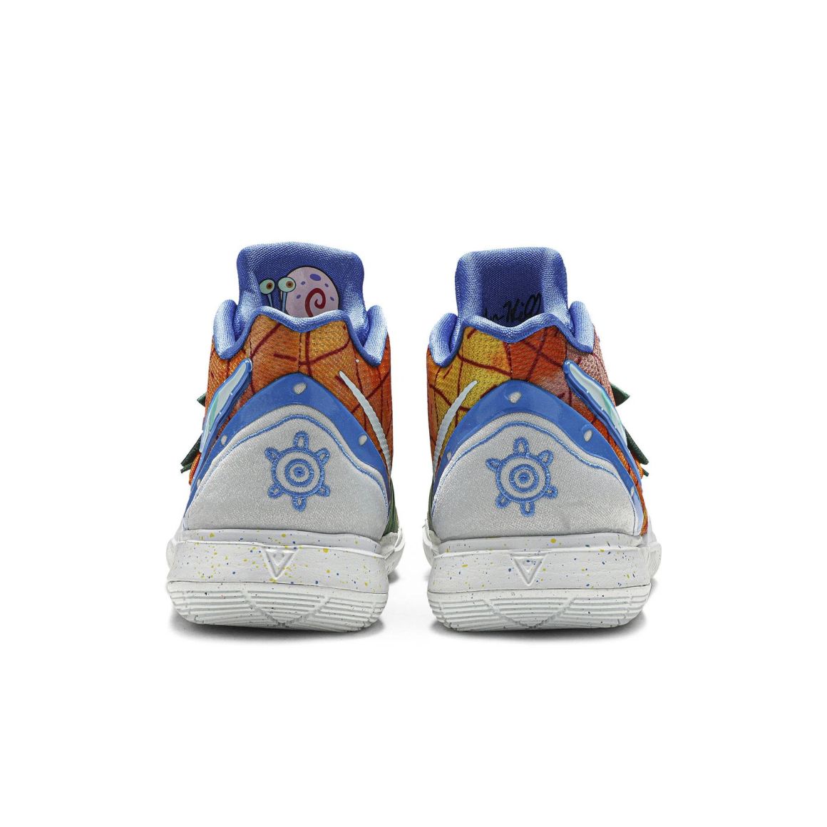 Kyrie 5 Spongebob Pineapple House - Limited Edition Basketball Sneakers - Orange / Green