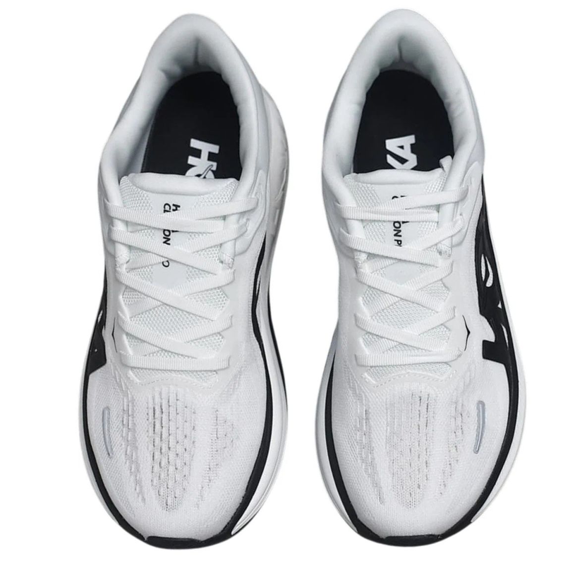 Clifton Pro Lightweight Road Running Shoes - White / Black