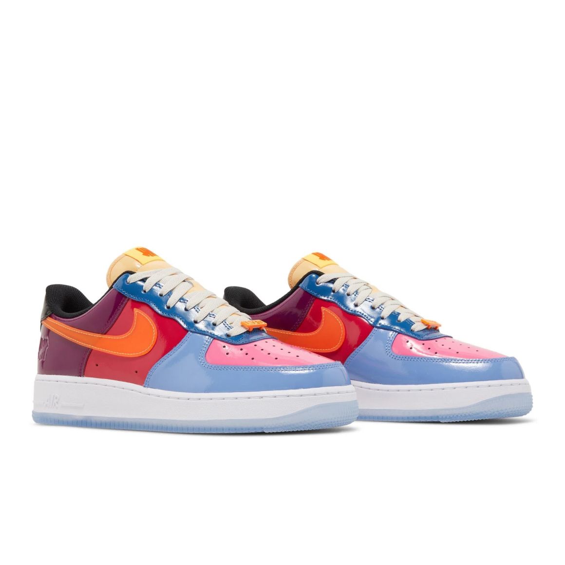 Air Force 1 Low SP Undefeated Multi-Patent Total Orange - Exclusive Low Top Sneakers - Orange