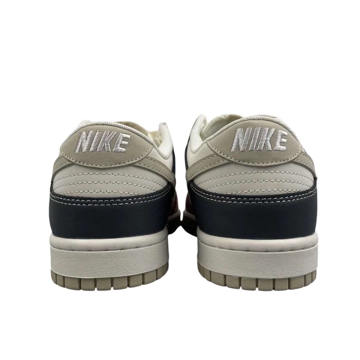 Dunk Low Casual Low-Top Sneakers – Clean Street Style Comfort Shoes - Sail/Burgundy