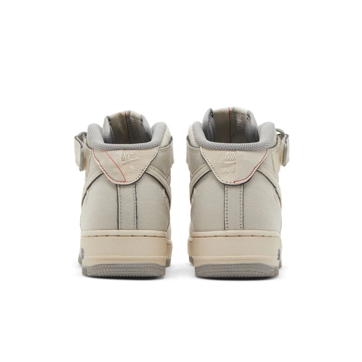 Air Force 1 Mid '07 Tear Away Pearl White - Stylish Mid Top Sneakers - White Cream