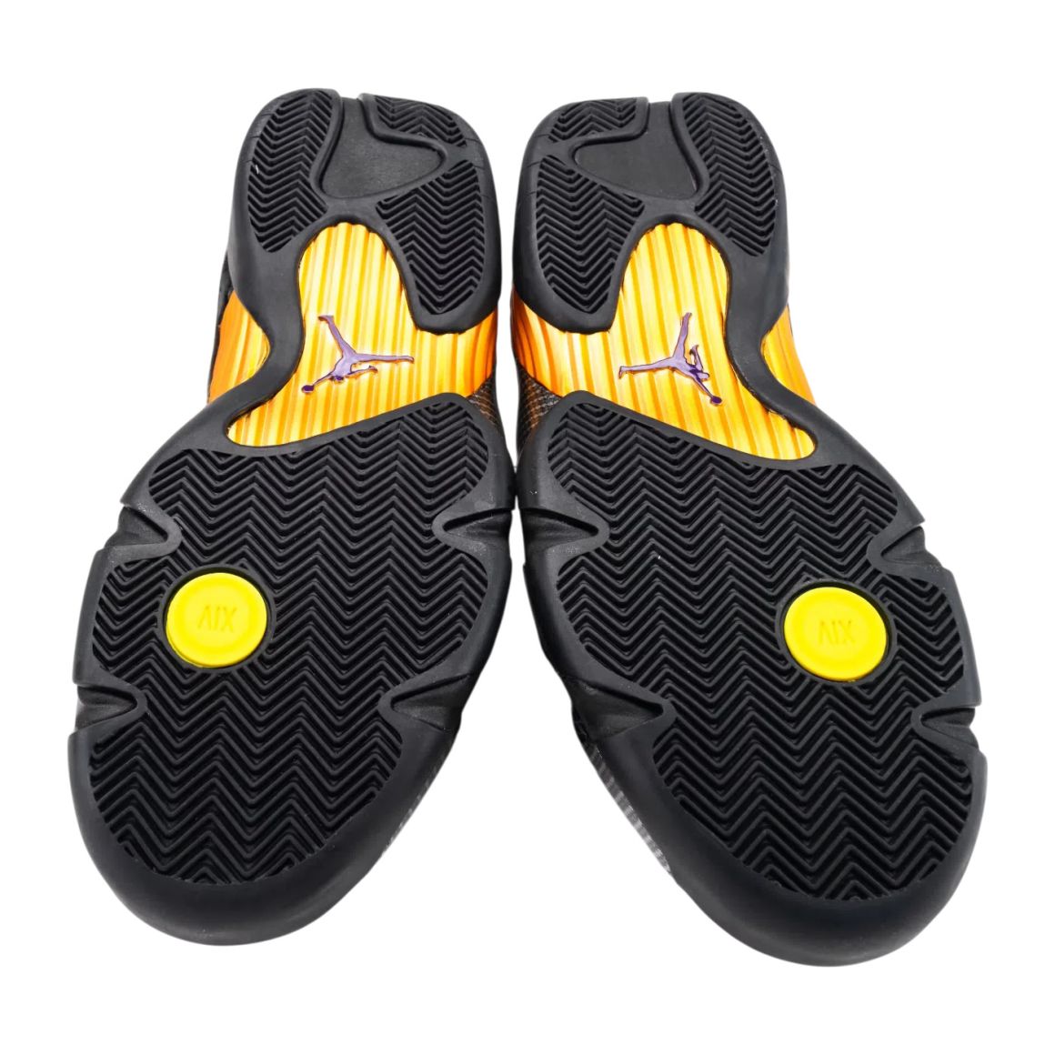 Air Jordan 14 Night Purple Retro Basketball Sneakers - Purple Black