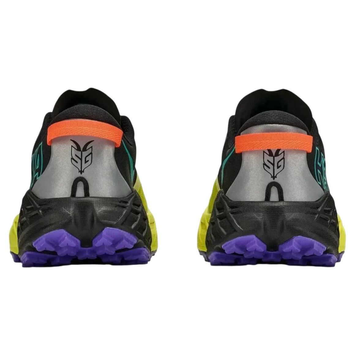 Speedgoat 7 Trail Running Shoes - Black / Citrus