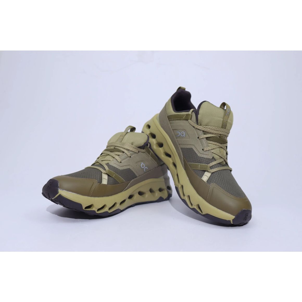 Cloudhorizon Trail Shoe - All-Terrain Cushioned Outdoor Model - Safari/Olive