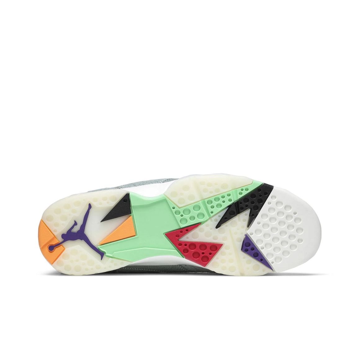 Jordan 7 Retro Neutral Grey - Classic Retro Basketball Sneakers - Grey Camo / Dark Grey / White