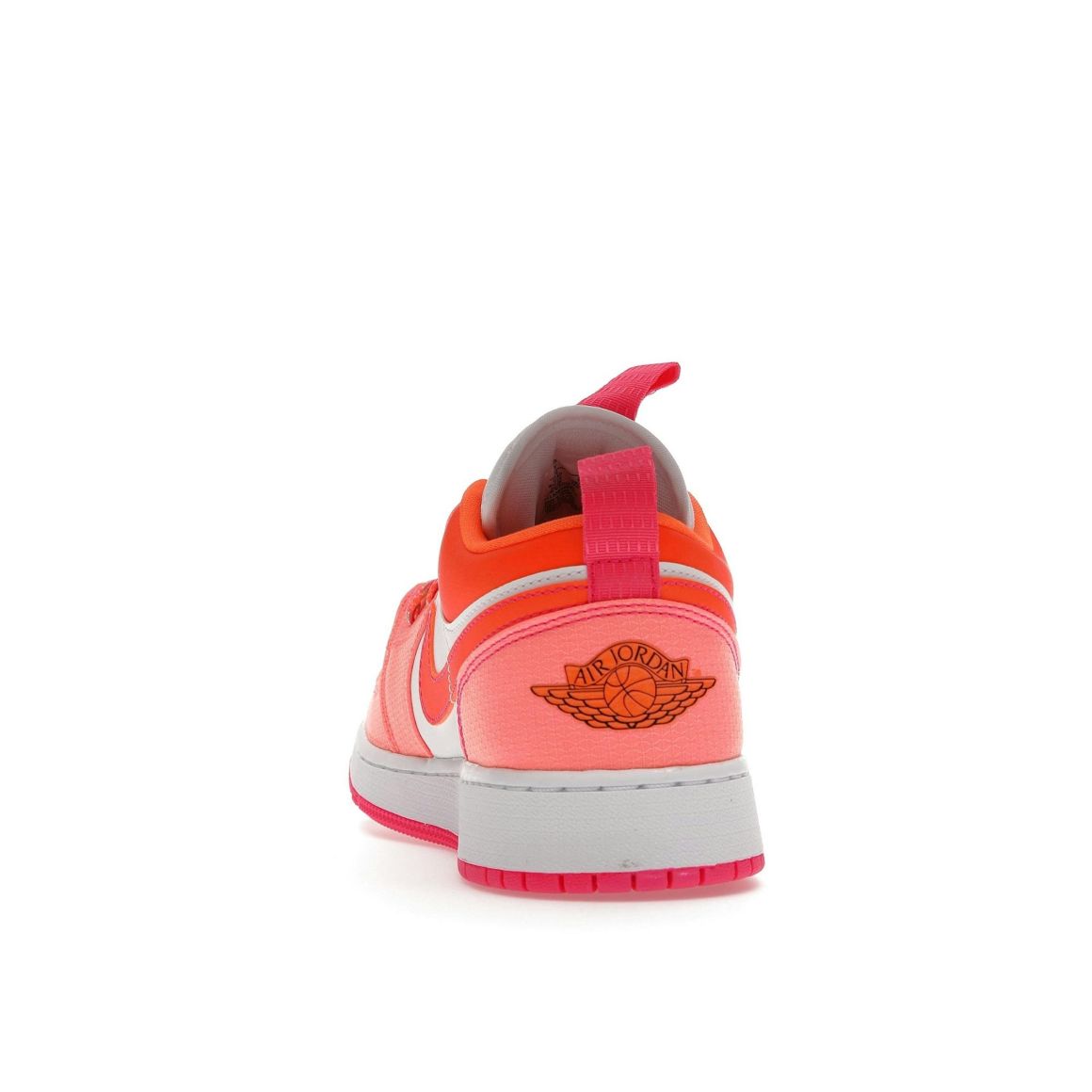 Jordan 1 Low Utility GS White Orange Pink DJ0530-801 Sneakers