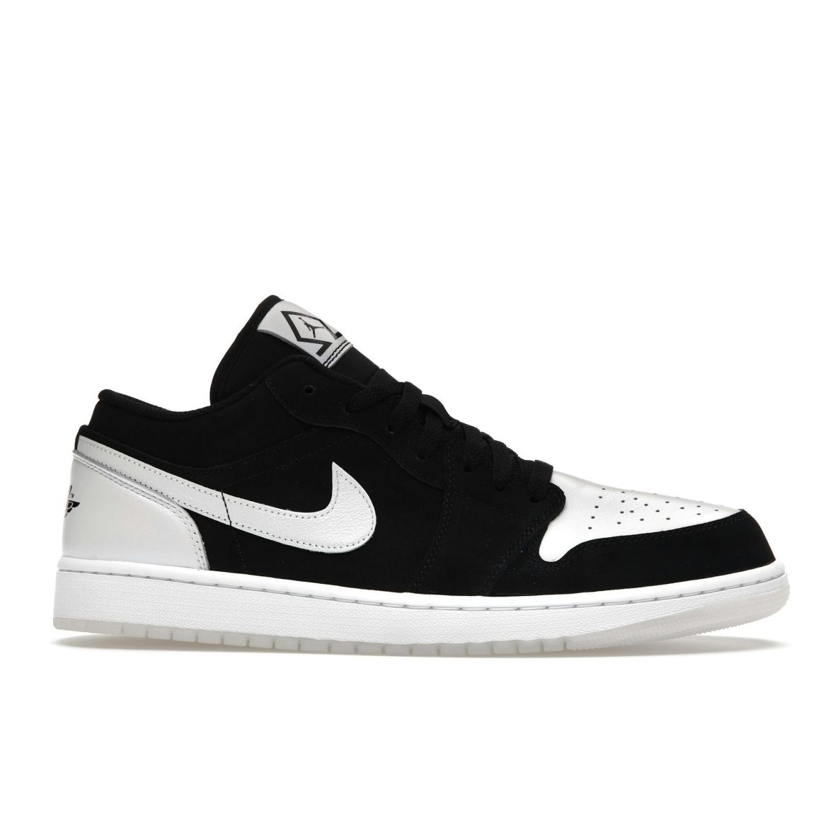 Jordan 1 Low Diamond Shorts Black White DH6931-001