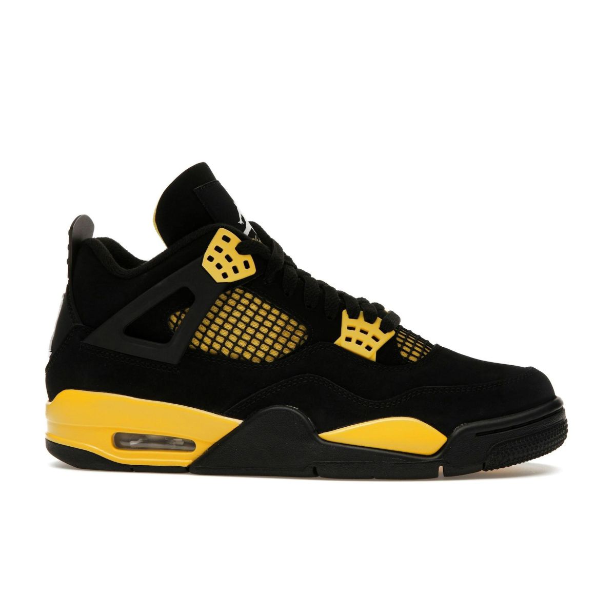 Jordan 4 Retro Thunder (2023) Black Tour Yellow DH6927-017