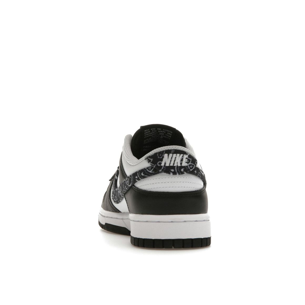 Dunk Low Essential Paisley Pack Black White (Women’s) DH4401-100