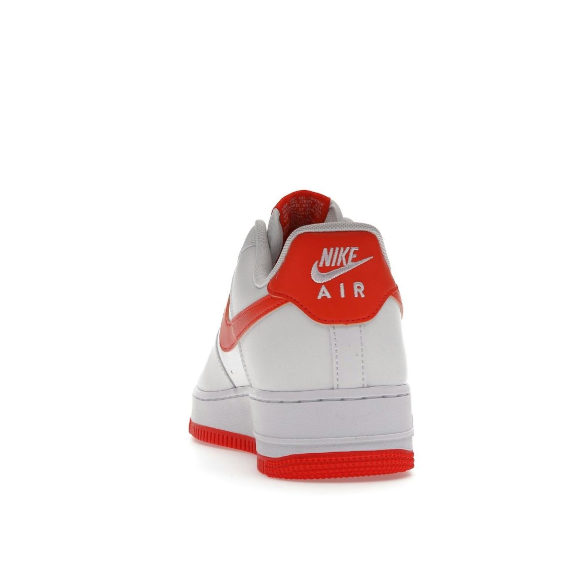 Air Force 1 Low White Orange 2021 DC2911-101 Sneakers