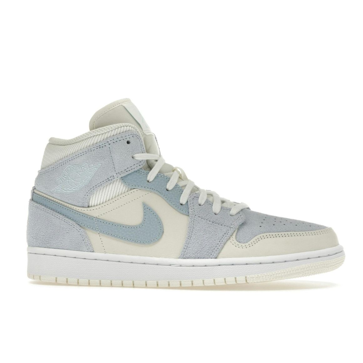 Jordan 1 Mid Mixed Textures Blue DA4666-100 Sneakers
