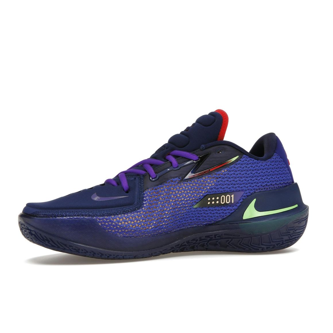 Air Zoom GT Cut Blue Void Purple Red Basketball Shoes CZ0175-400