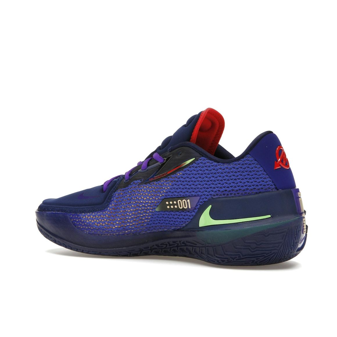 Air Zoom GT Cut Blue Void Purple Red Basketball Shoes CZ0175-400