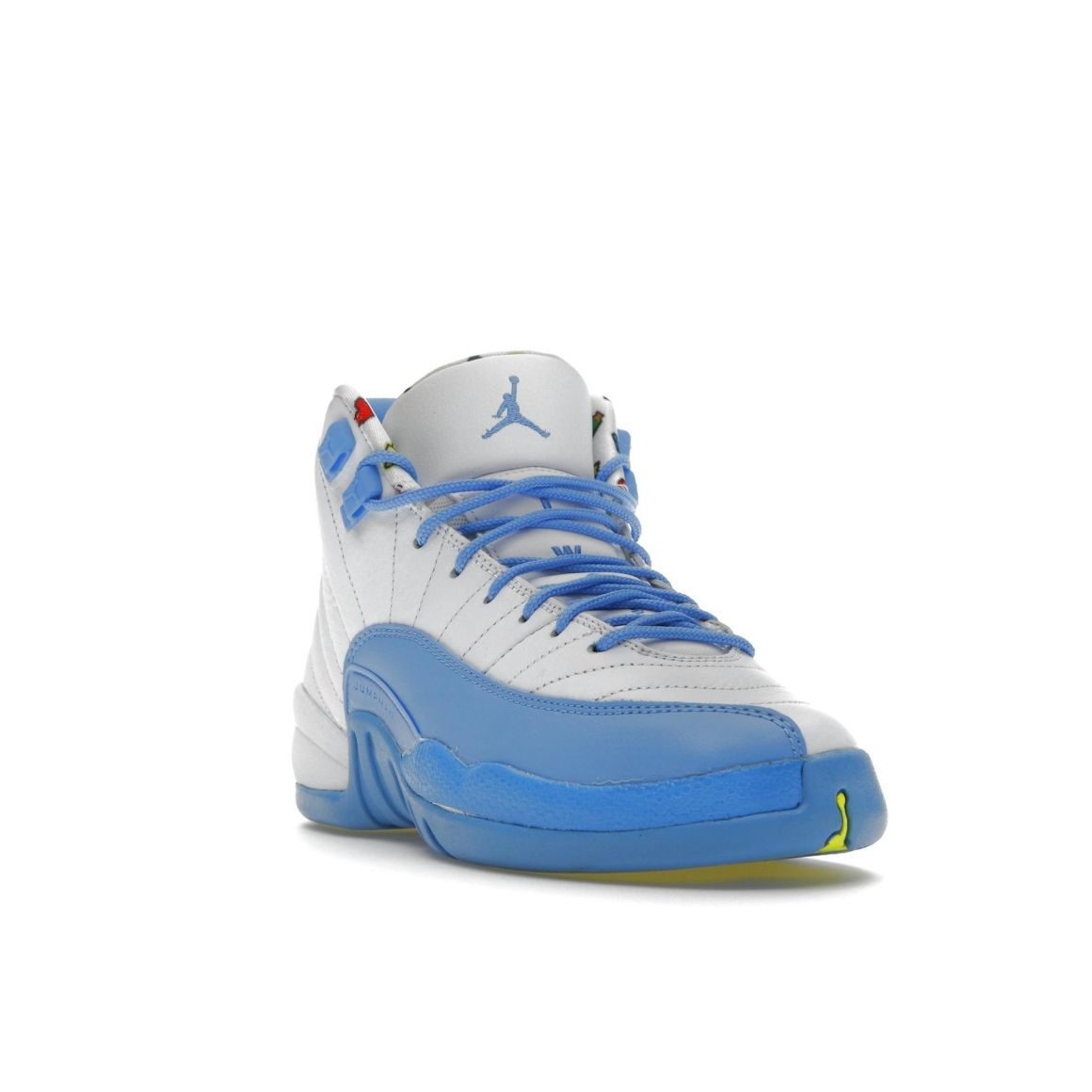 Jordan 12 Retro Emoji GS White Lemon Venom DQ4365-114