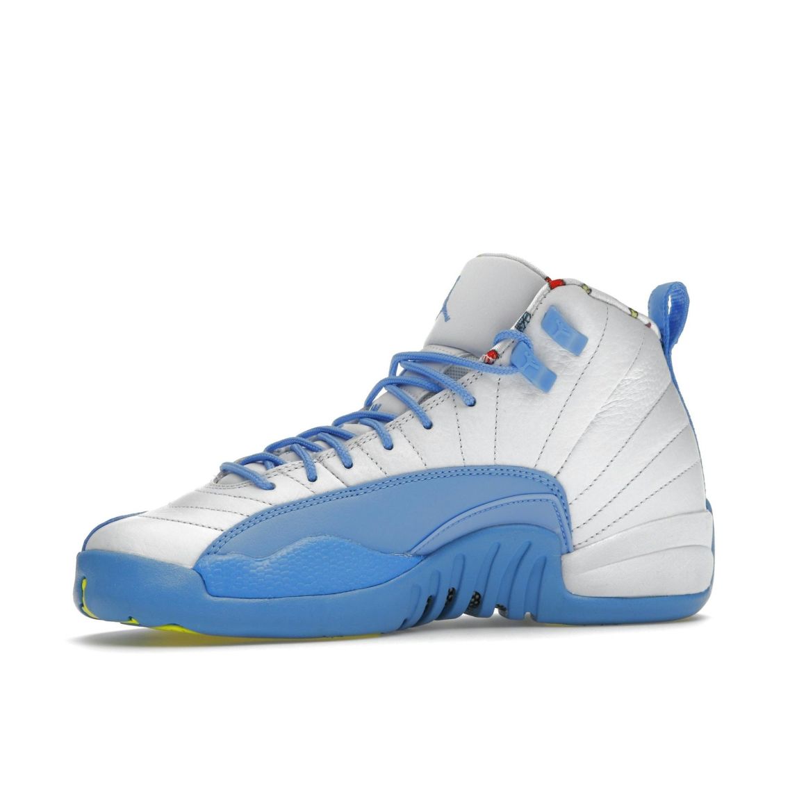 Jordan 12 Retro Emoji GS White Lemon Venom DQ4365-114