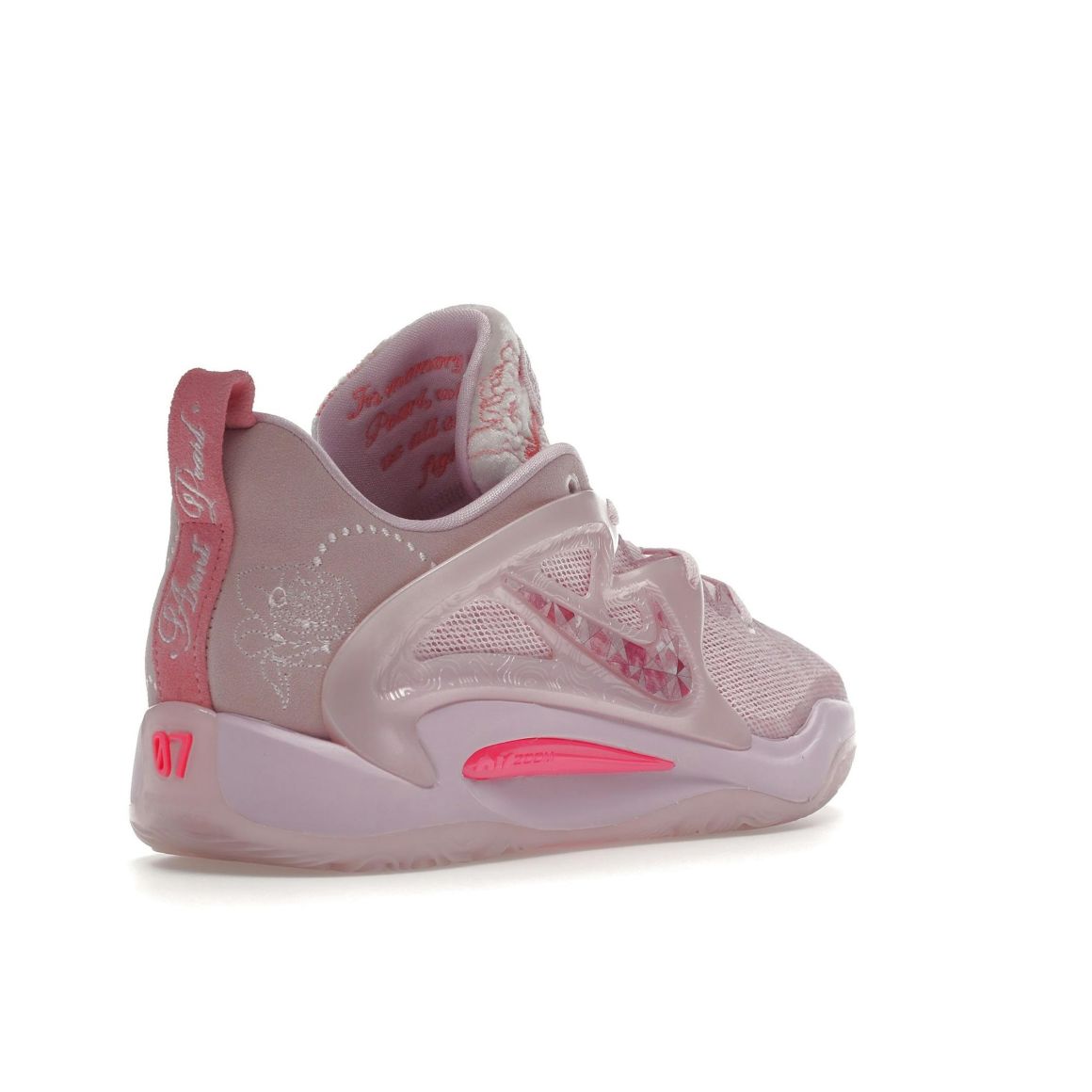 KD 15 Aunt Pearl Pink Foam Kevin Durant DQ3852-600