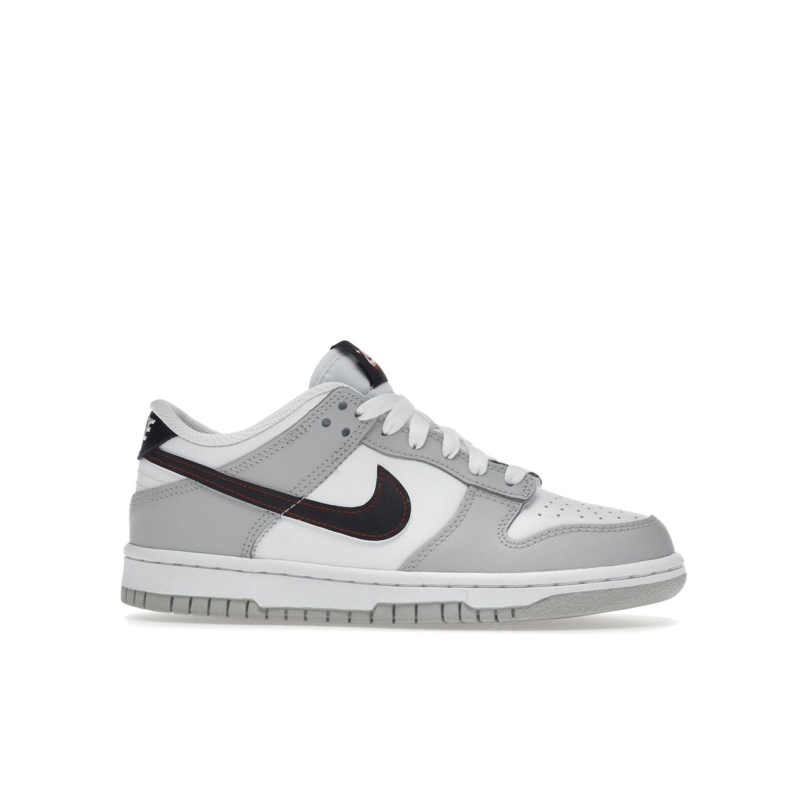 Dunk Low SE Jackpot GS Grey Crimson DQ0380-001 Sneakers