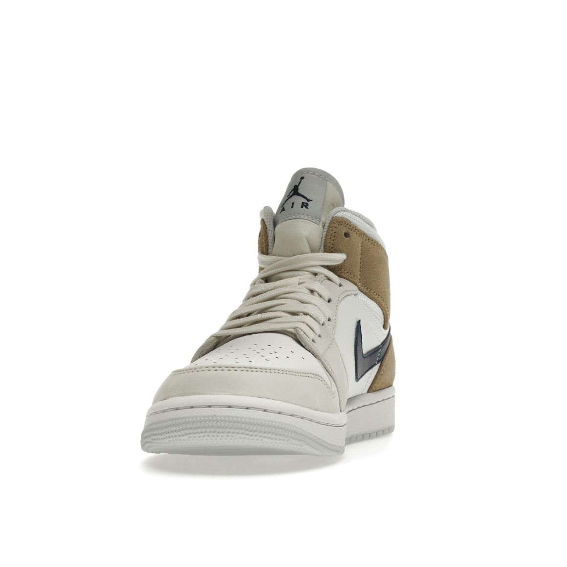 Jordan 1 Mid Tan Suede DO6726-100 White Team Red