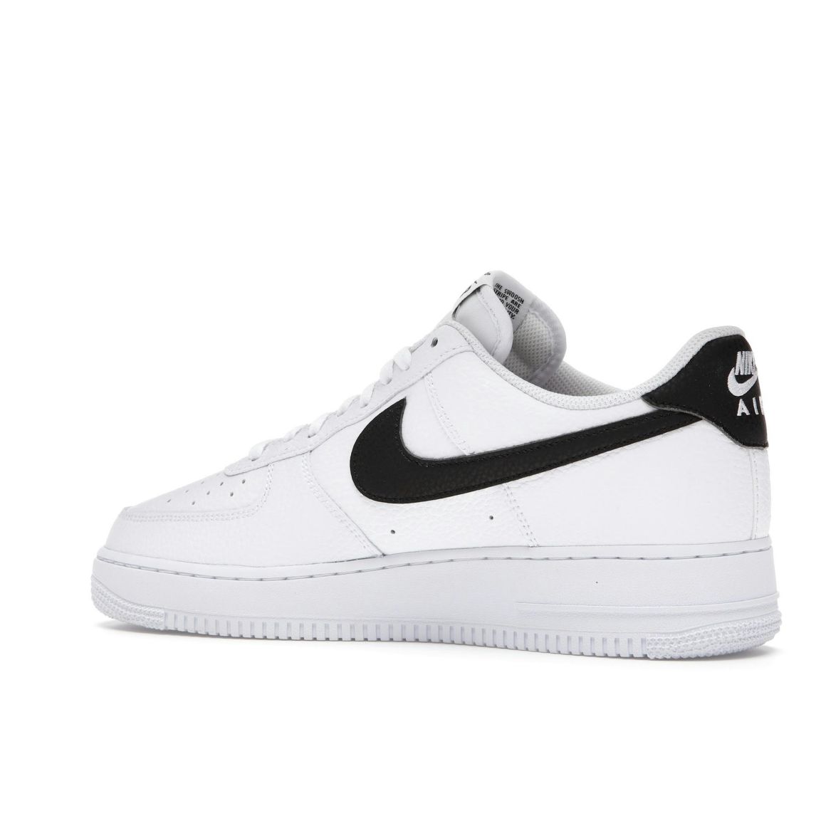 Air Force 1 Low ’07 White Black Pebbled Leather CT2302-100