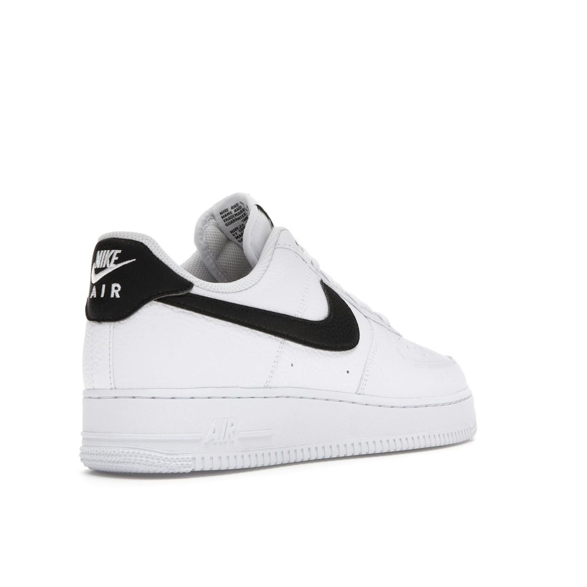 Air Force 1 Low ’07 White Black Pebbled Leather CT2302-100