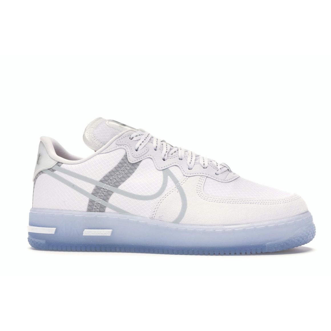 Air Force 1 React White Light Bone CQ8879-100 Sneakers