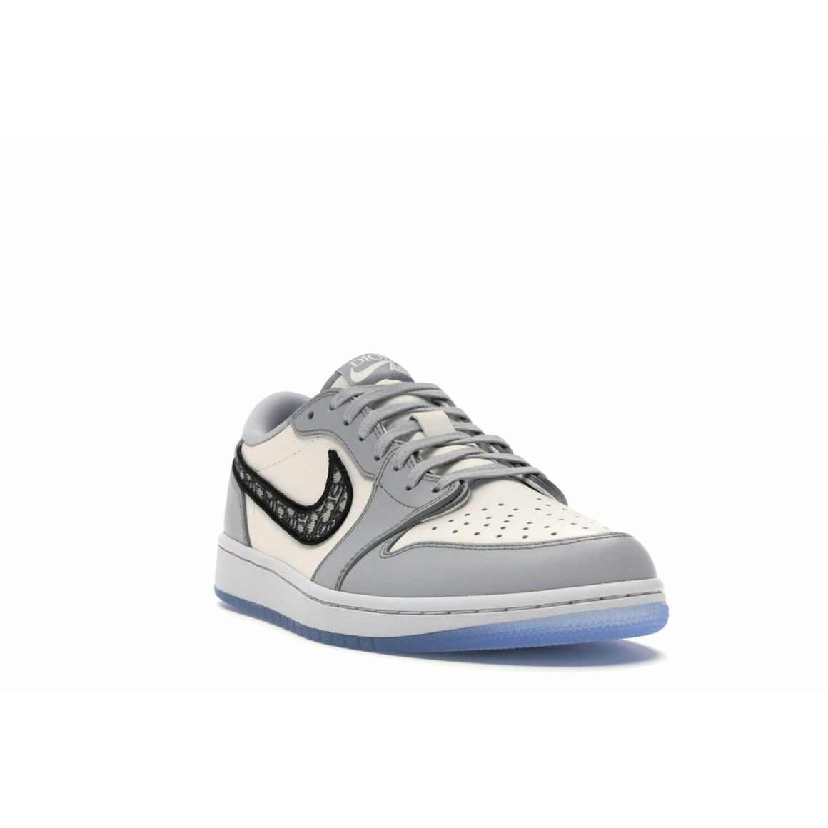 Jordan 1 Retro Low Dior CN8608-002 Grey Black Sail