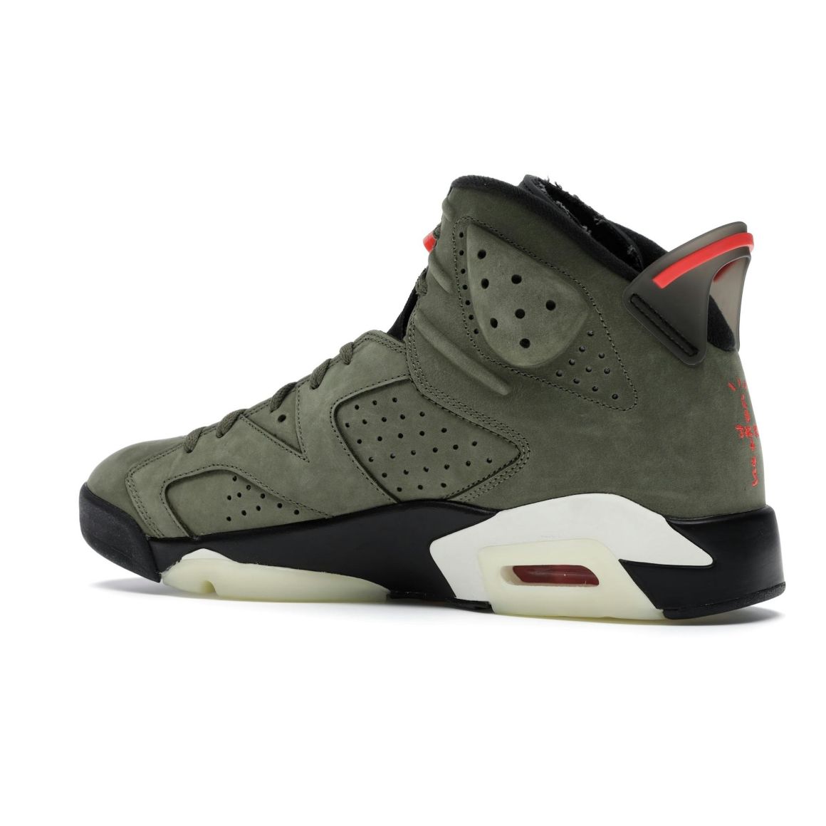 Jordan 6 Retro Travis Scott Olive CN1084-200 Sneakers