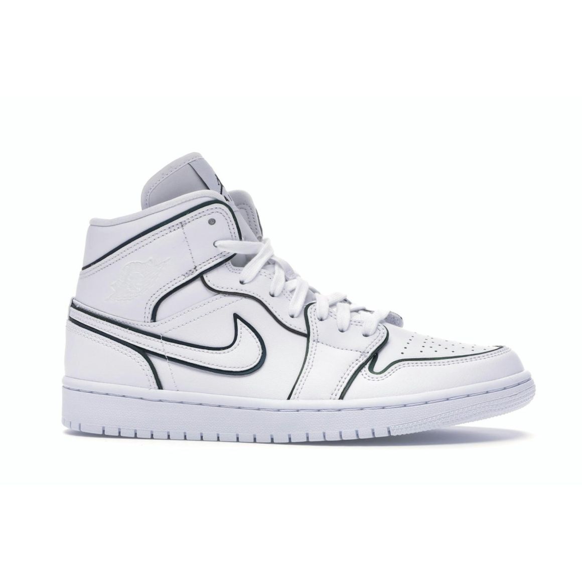 Jordan 1 Mid Iridescent Reflective White Women’s Sneaker CK6587-100