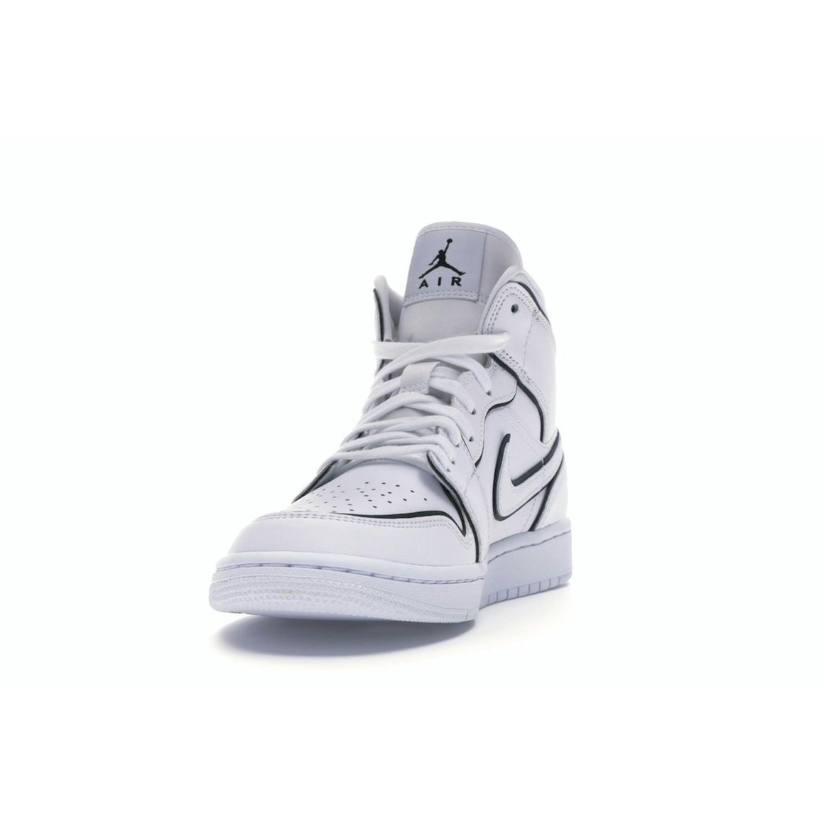 Jordan 1 Mid Iridescent Reflective White Women’s Sneaker CK6587-100