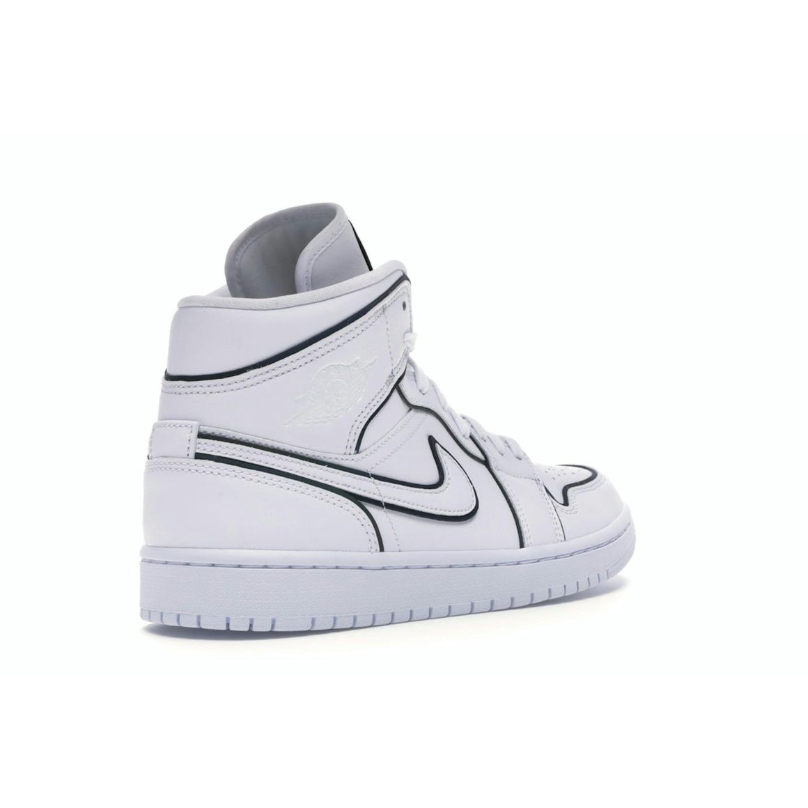 Jordan 1 Mid Iridescent Reflective White Women’s Sneaker CK6587-100
