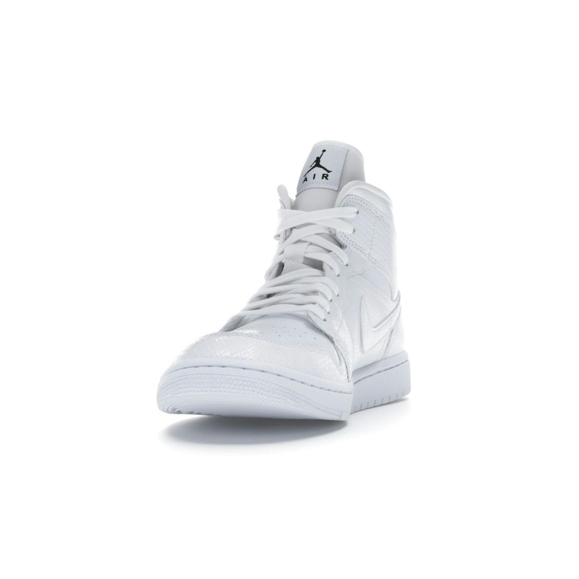 Jordan 1 Mid White Snakeskin Women’s Sneaker BQ6472-110