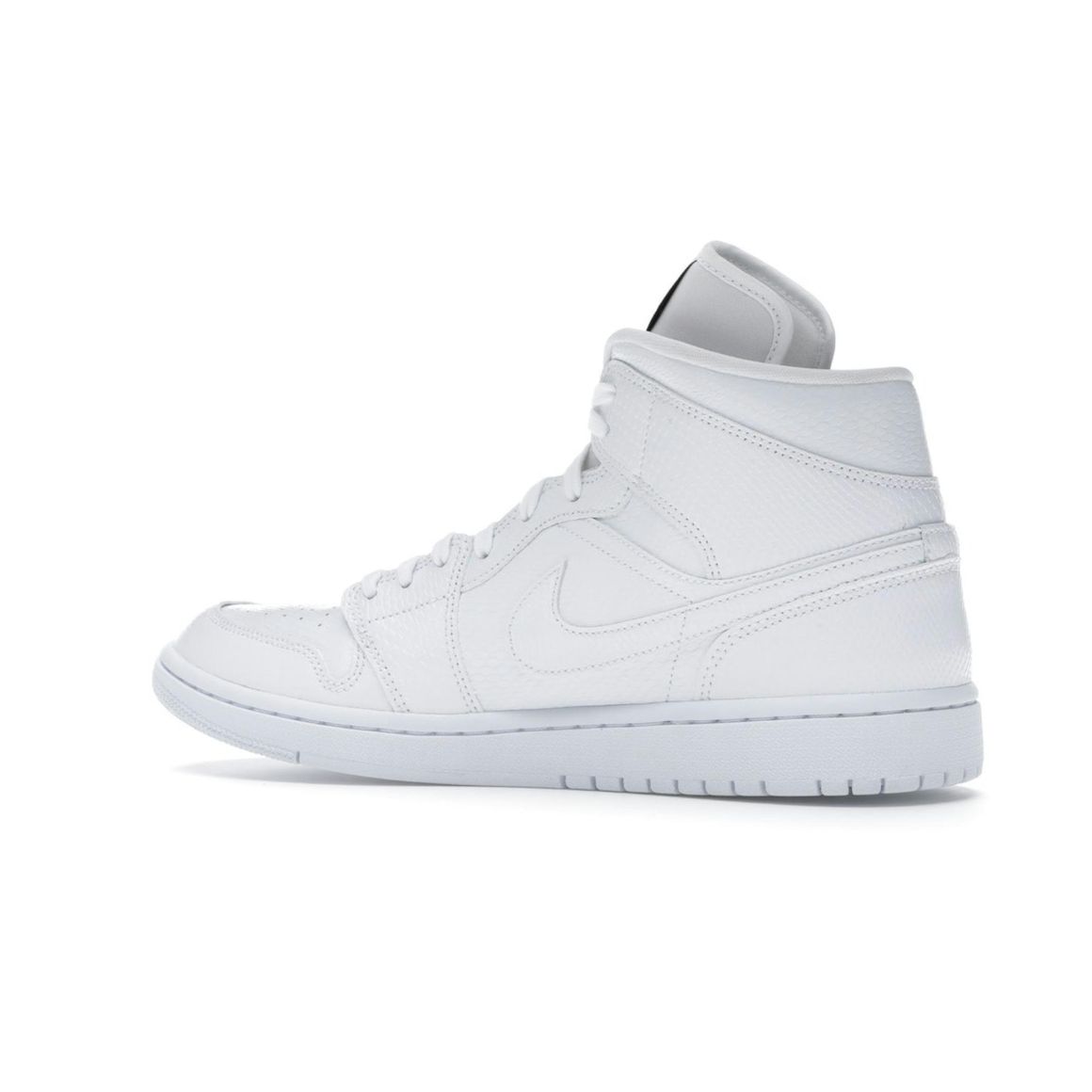 Jordan 1 Mid White Snakeskin Women’s Sneaker BQ6472-110