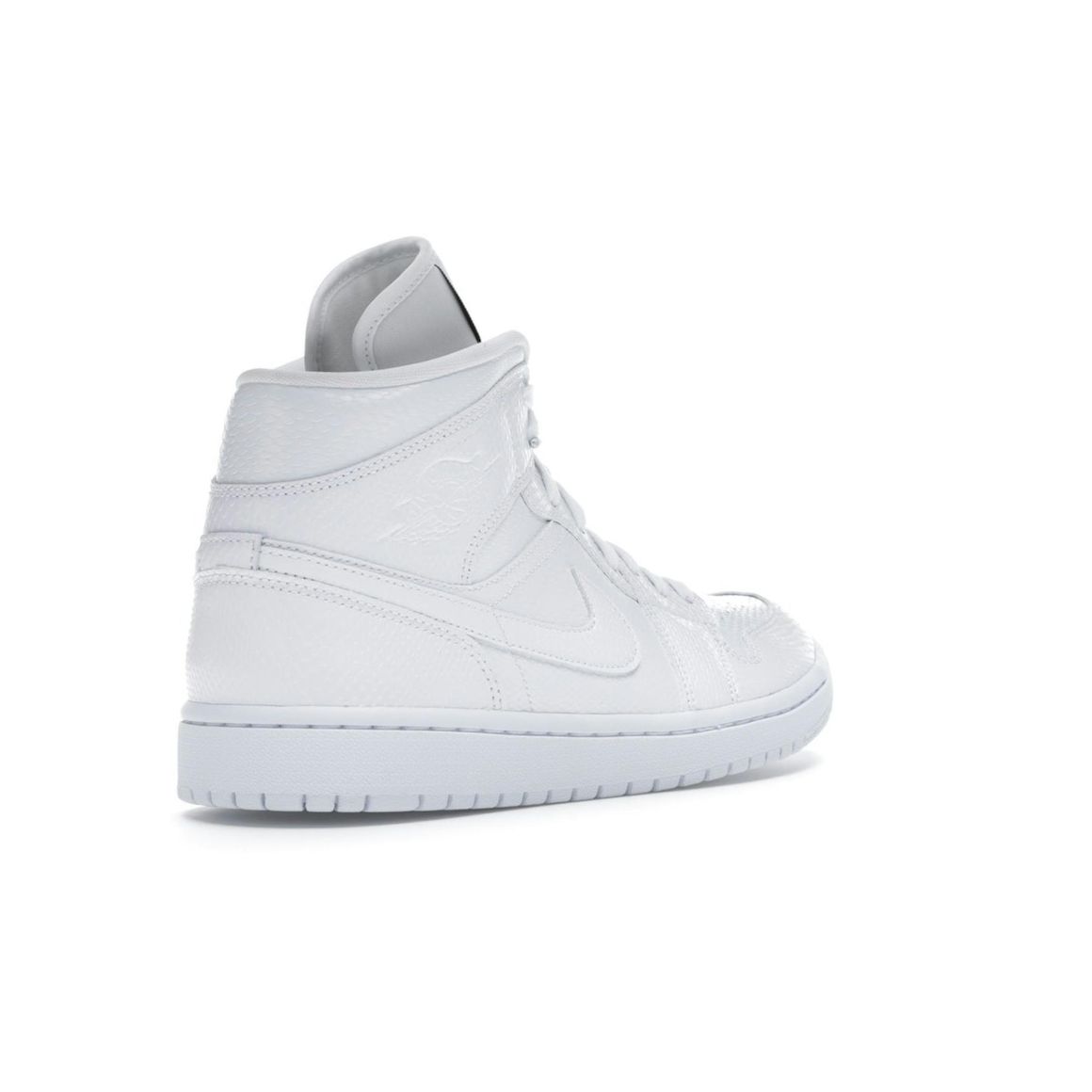 Jordan 1 Mid White Snakeskin Women’s Sneaker BQ6472-110