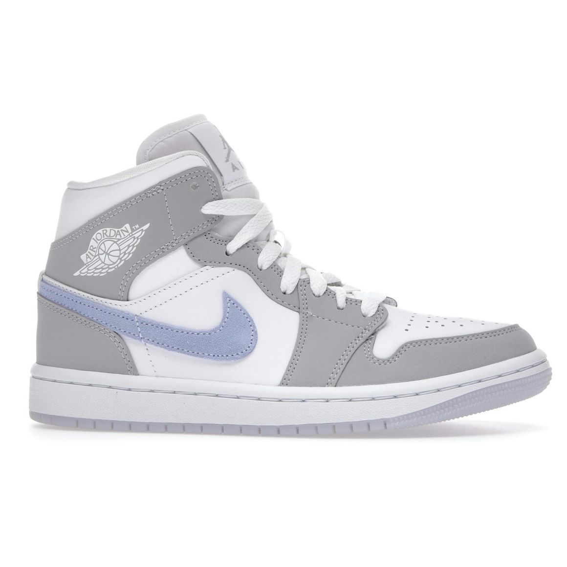 Jordan 1 Mid Wolf Grey Aluminum Women’s BQ6472-105