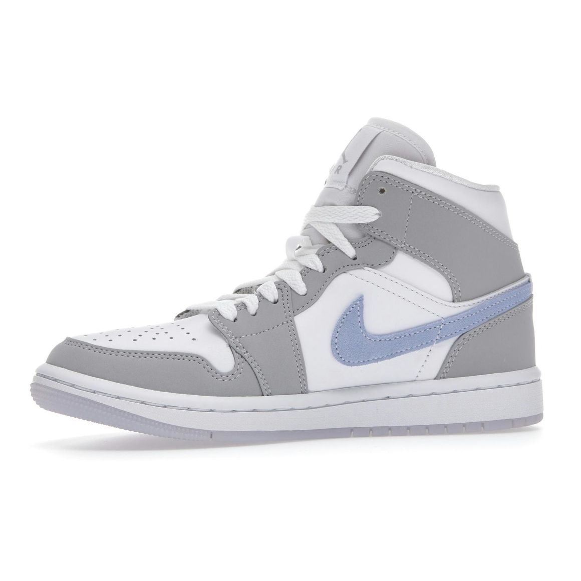 Jordan 1 Mid Wolf Grey Aluminum Women’s BQ6472-105