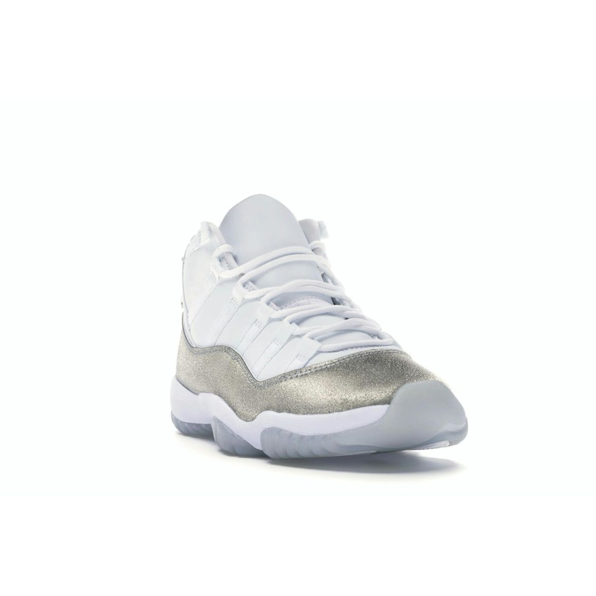 Jordan 11 Retro White Metallic Silver Womens AR0715-100