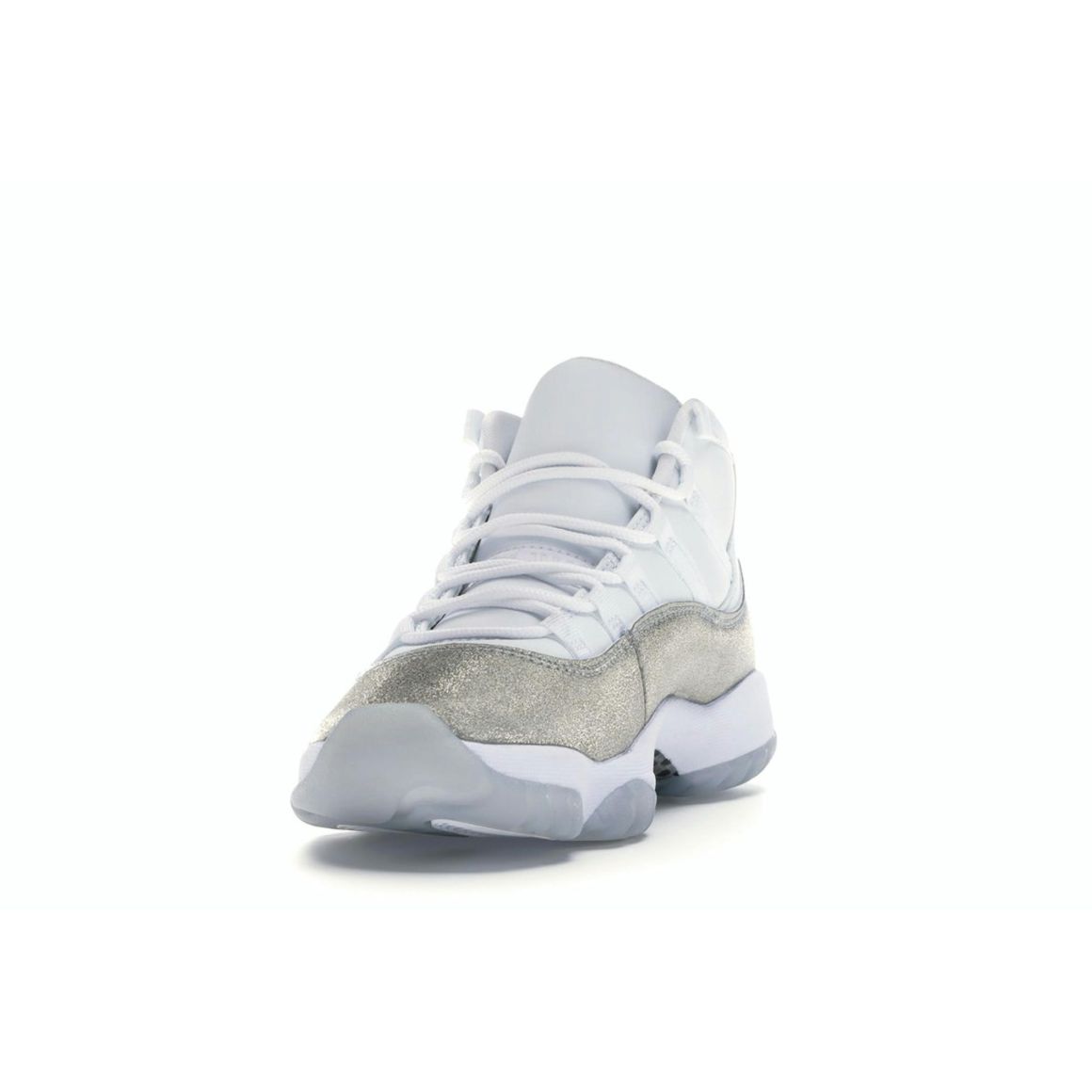 Jordan 11 Retro White Metallic Silver Womens AR0715-100