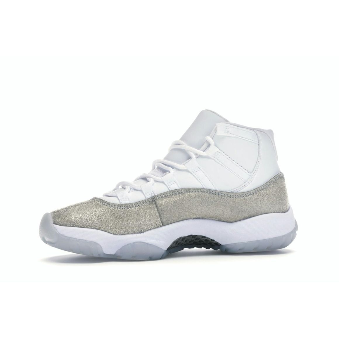 Jordan 11 Retro White Metallic Silver Womens AR0715-100