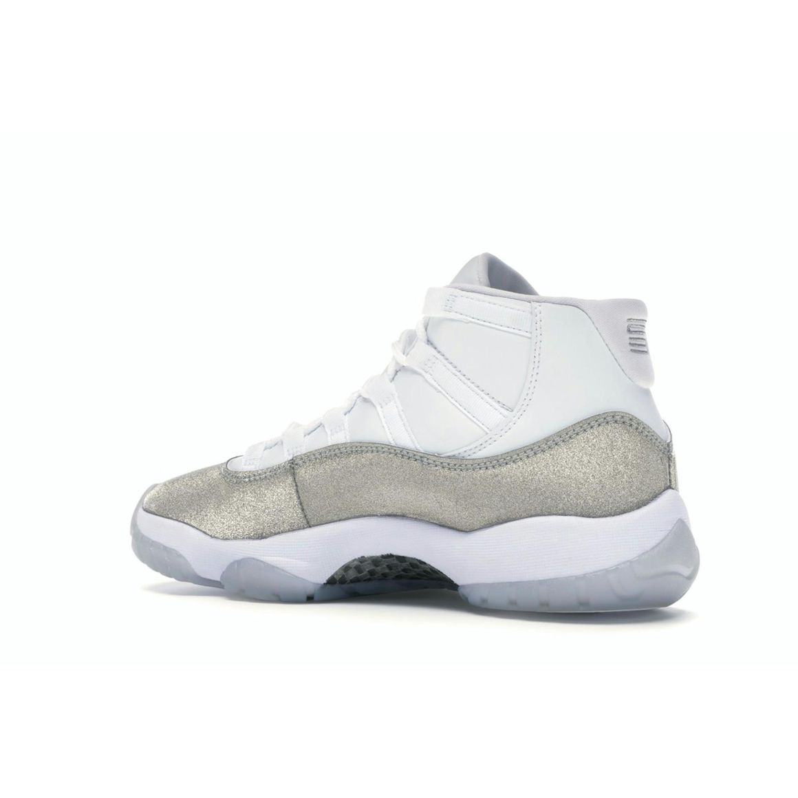 Jordan 11 Retro White Metallic Silver Womens AR0715-100