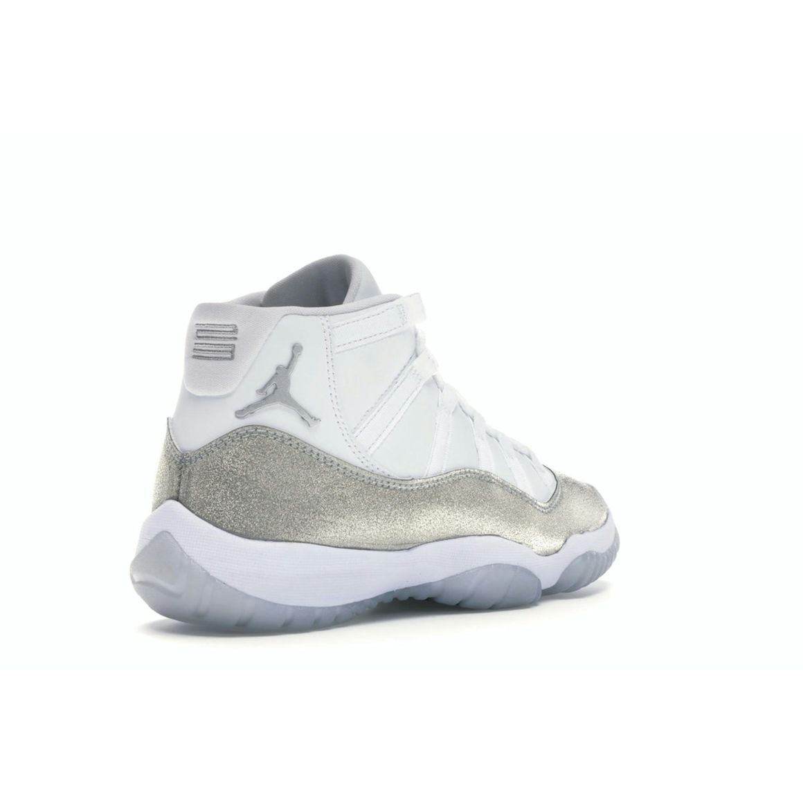 Jordan 11 Retro White Metallic Silver Womens AR0715-100