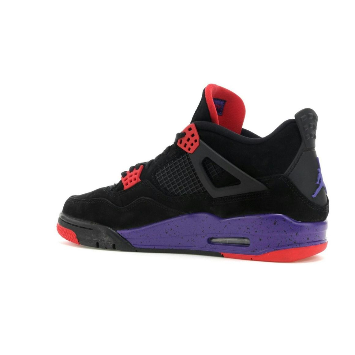 Jordan 4 Retro Raptors (2018) Black Purple Red AQ3816-065