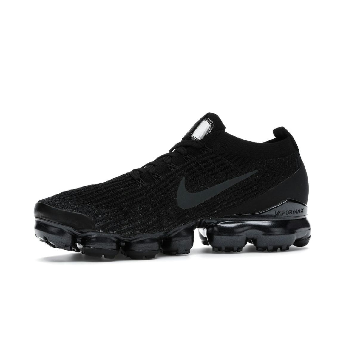 Air VaporMax Flyknit 3 Triple Black Running Shoes AJ6900-004