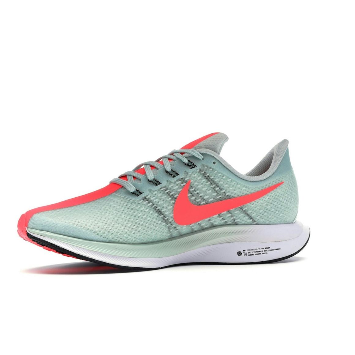 Zoom Pegasus 35 Turbo Wolf Grey Hot Punch AJ4114-060 Running Shoes