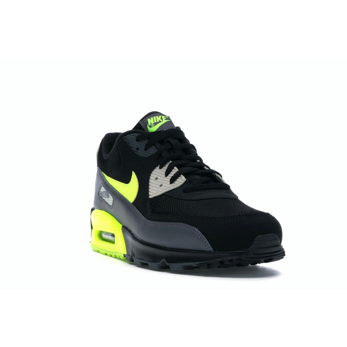 Air Max 90 Dark Grey Black Volt Sneakers AJ1285-015
