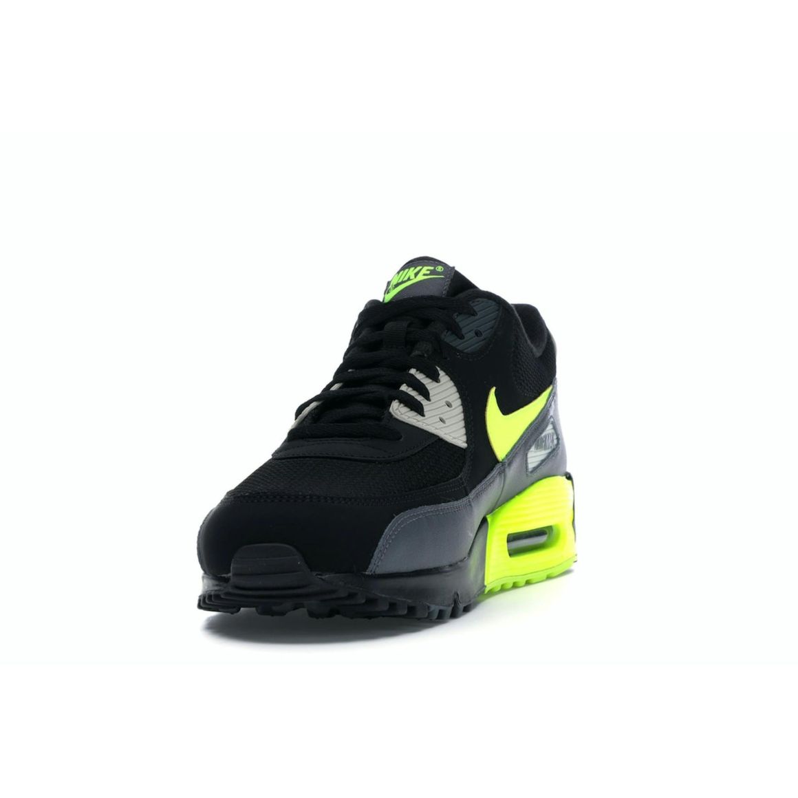 Air Max 90 Dark Grey Black Volt Sneakers AJ1285-015