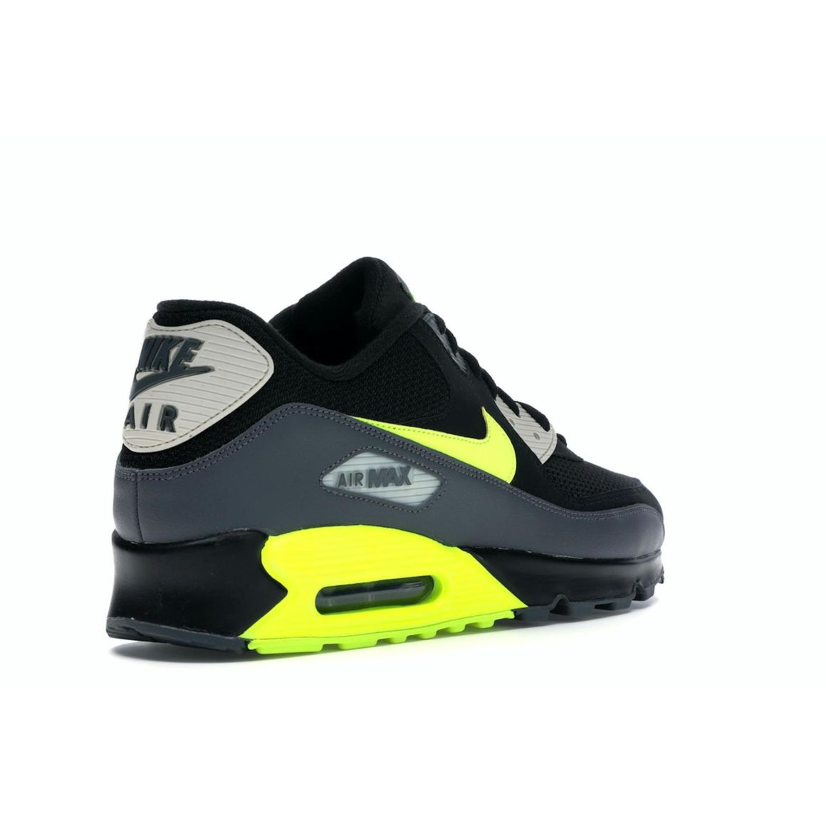 Air Max 90 Dark Grey Black Volt Sneakers AJ1285-015