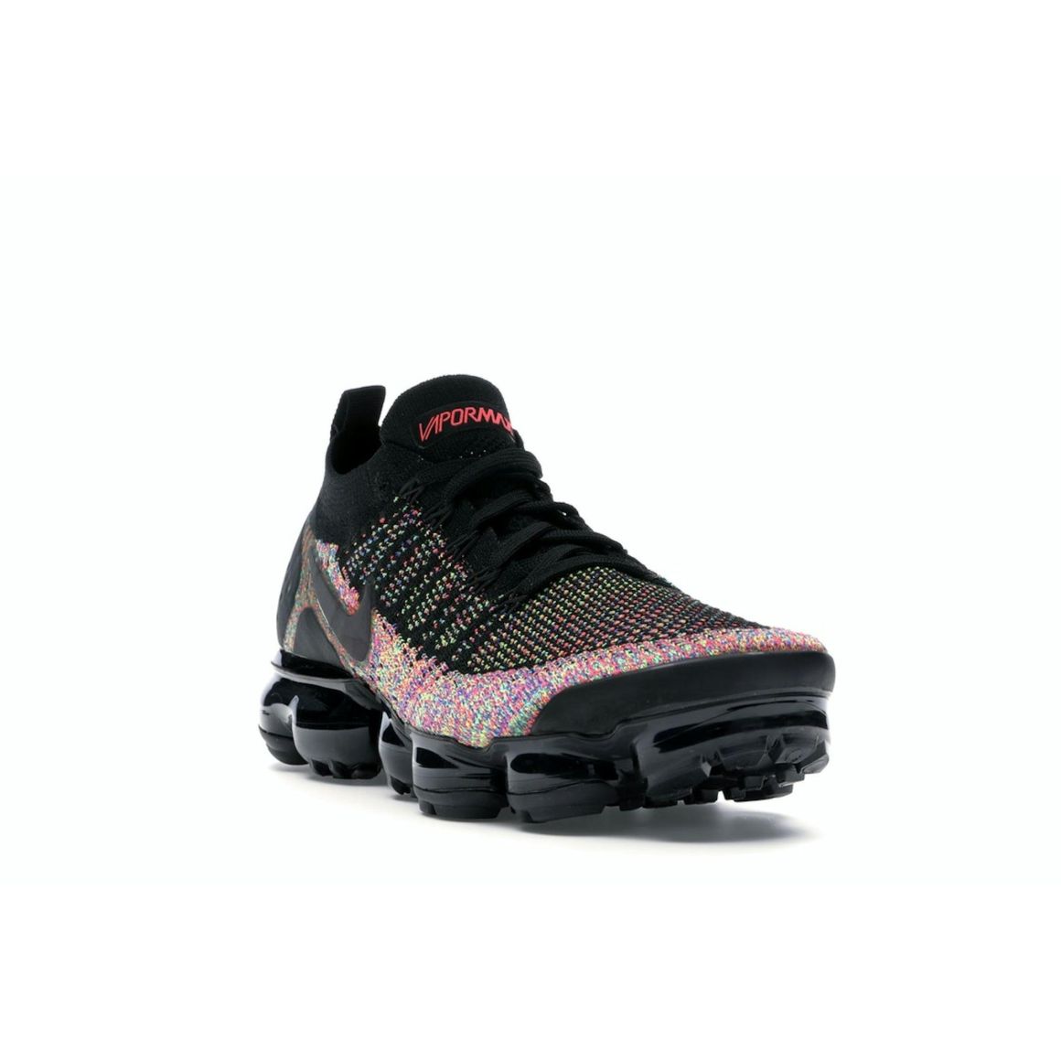 Air VaporMax Flyknit 2 Black Multi-Color Women’s Running Shoe 942843-015